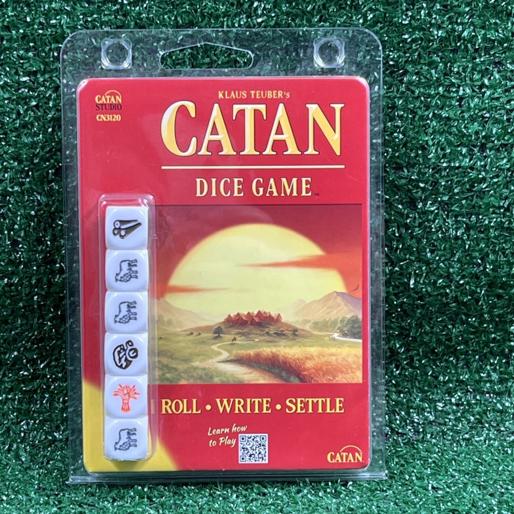 Catan Dice Game Settlers of Catan Klaus Teuber New Sealed‎